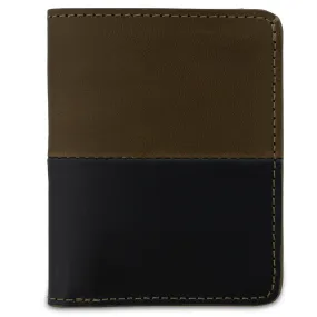 Slim Wallet - Khaki / Navy