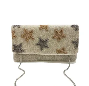 Star Beaded Clutch