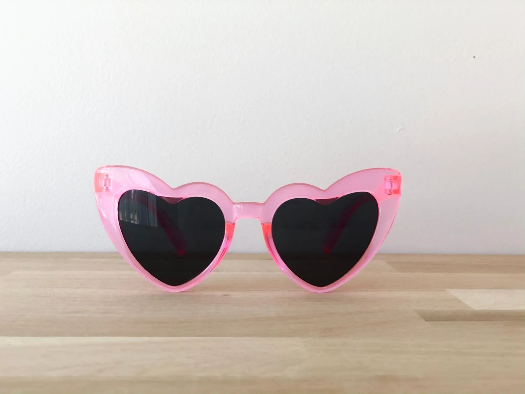 Sunglasses heart - Pink flamingo (one pair left)