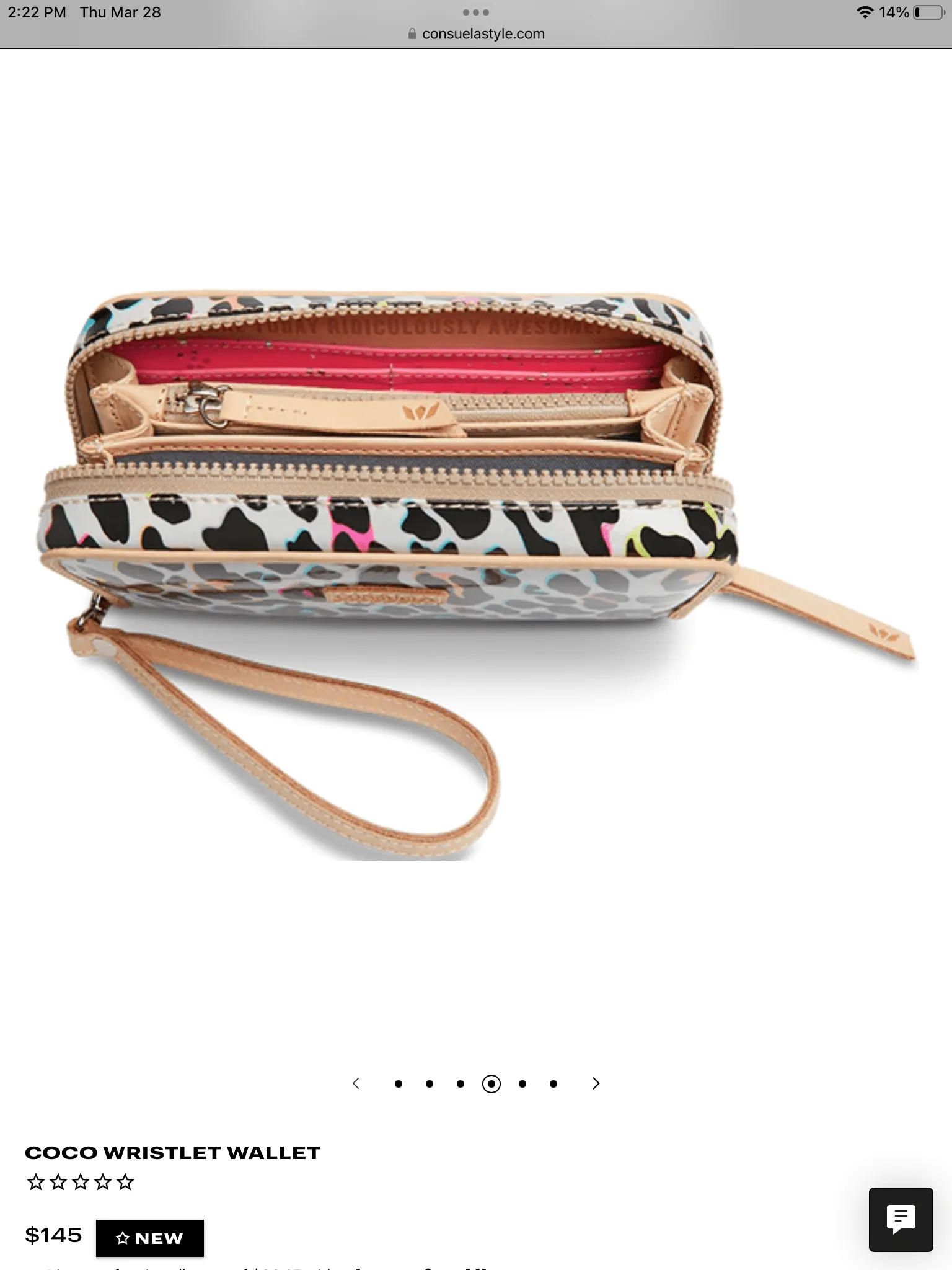 The Coco Wristlet Wallet