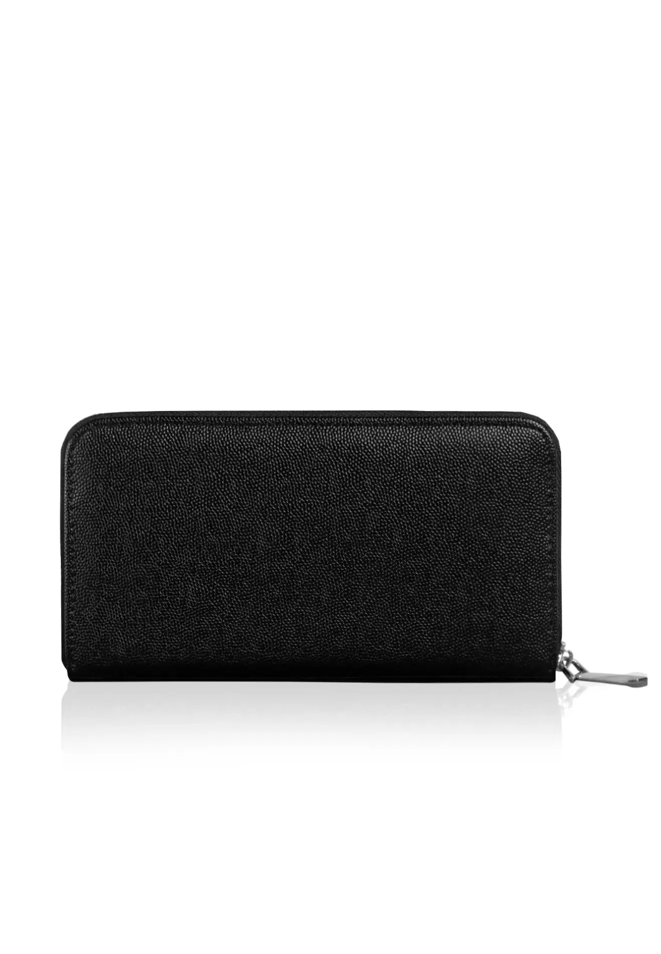 VOIR Classic Logo Zip-Around Long Wallet