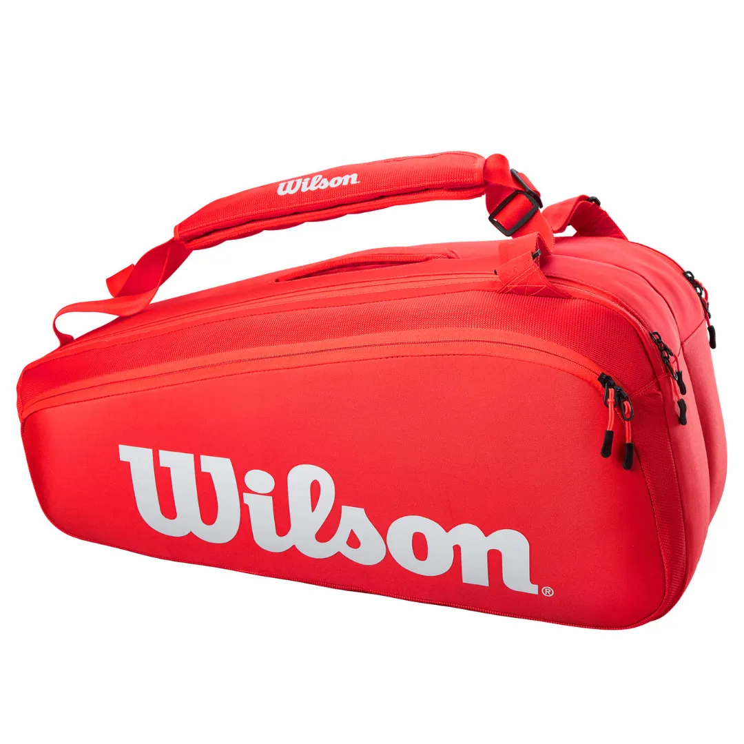 Wilson Super Tour 9 Pack - Red