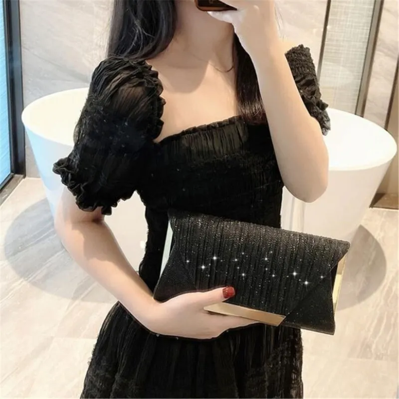 Women Evening Party Bag Party Banquet Glitter Purse Lady Elegant Wedding Clutches Bag