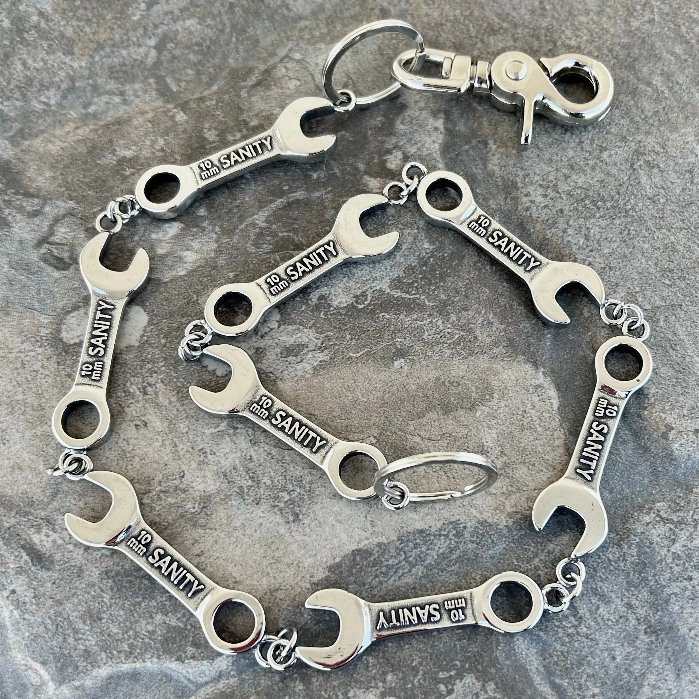 Wrench - Polished - Wallet Chain - WC01