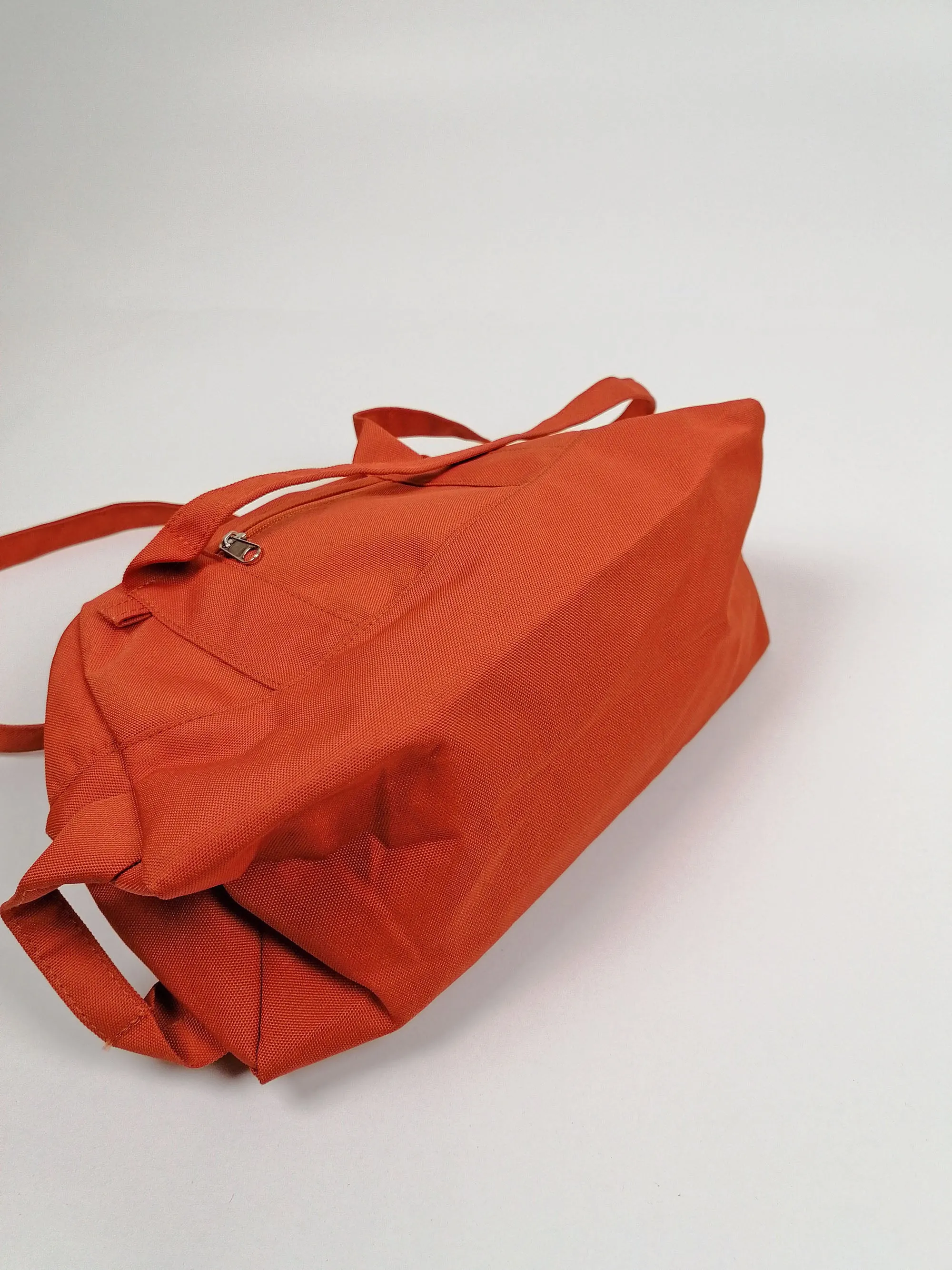 Y2K Small Nylon Bag Burnt Orange